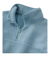 Men's Ridgeknit Pullover, Quarter-Zip
