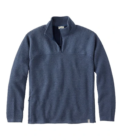 Men's Ridgeknit Pullover, Quarter-Zip