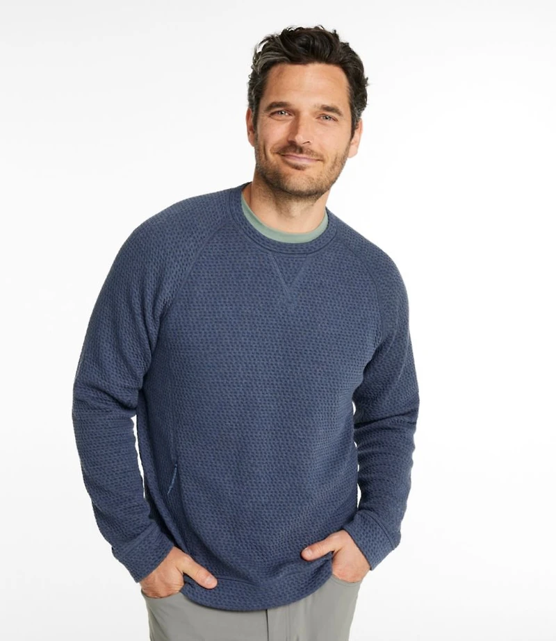 Men's Ridgeknit Pullover, Crewneck