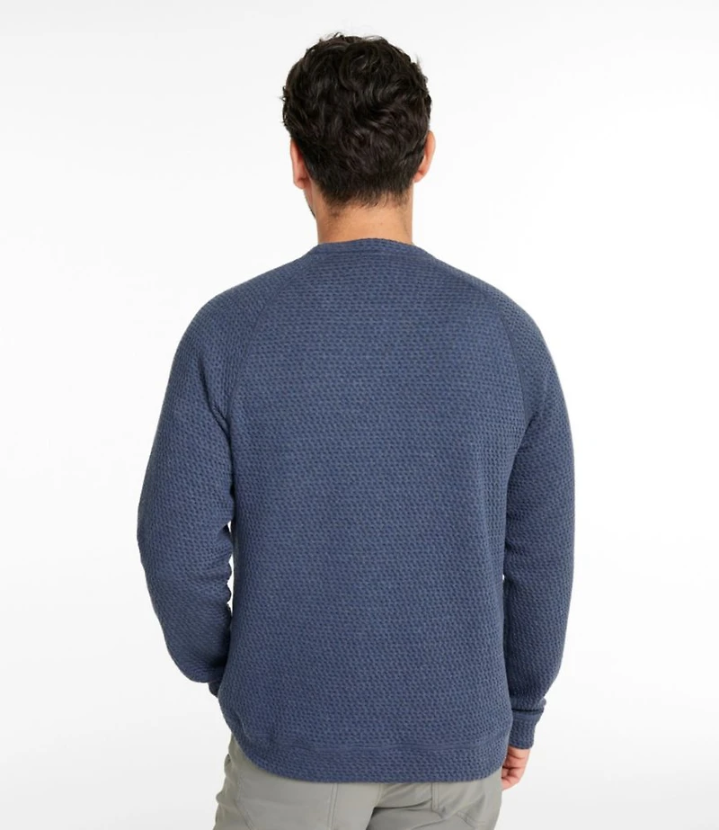 Men's Ridgeknit Pullover, Crewneck