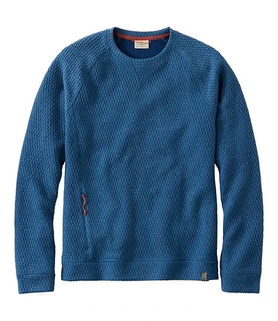 Men's Ridgeknit Pullover, Crewneck
