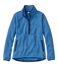 Women's L.L.Bean Sweater Fleece Half-Zip Pullover
