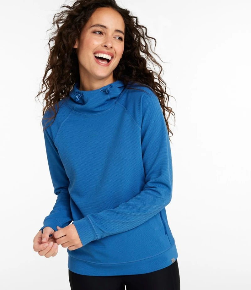 Women's VentureStretch Ottoman-Rib Hoodie
