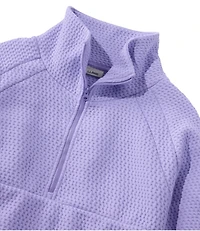 Women's Ridgeknit Half-Zip Pullover, Oversized