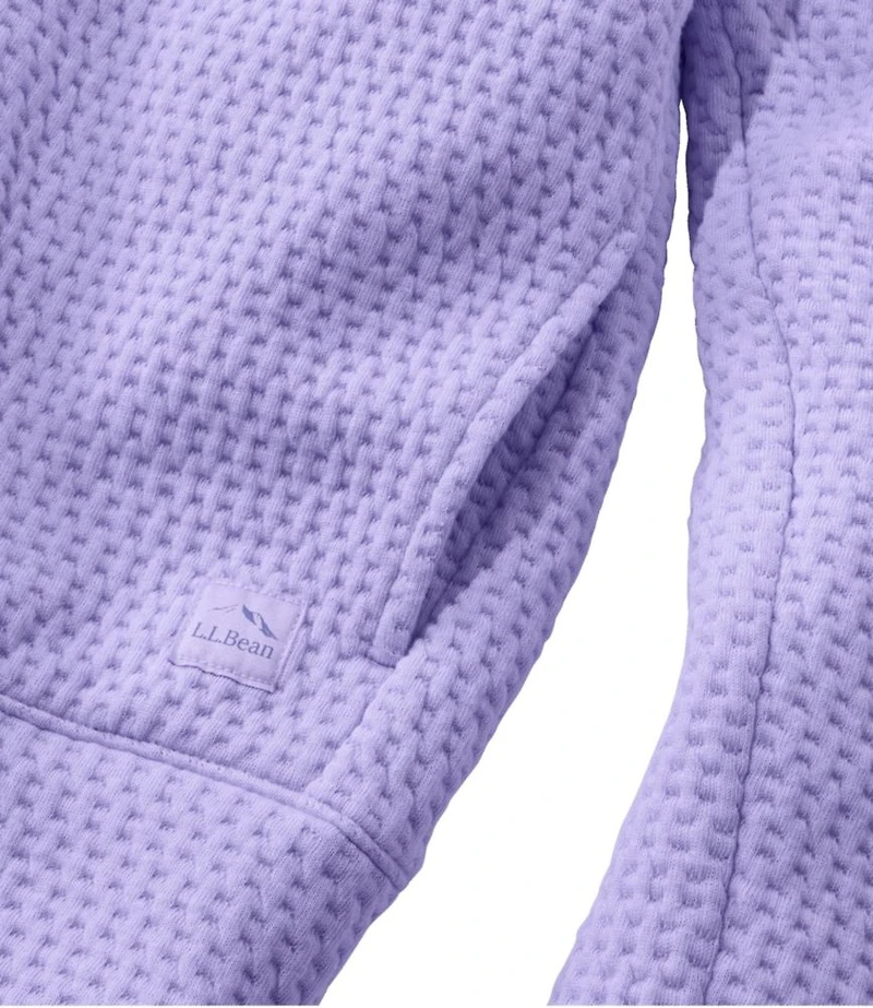 Women's Ridgeknit Half-Zip Pullover, Oversized