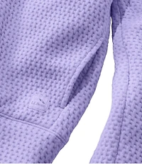 Women's Ridgeknit Half-Zip Pullover, Oversized