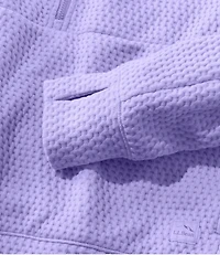 Women's Ridgeknit Half-Zip Pullover, Oversized