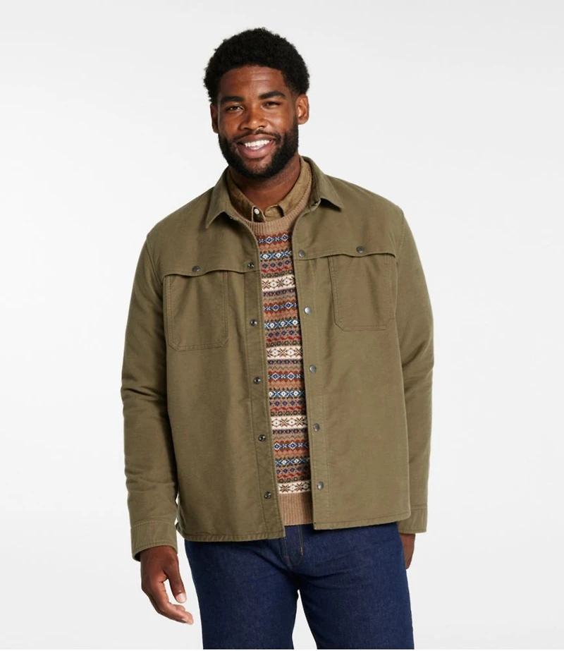 Men's Signature Heritage Moleskin Shirt Jac