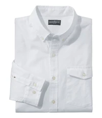 Men's Signature Premium Pima Cotton Oxford Shirt, Long-Sleeve