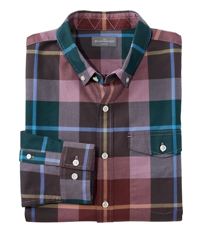 Men's Signature Premium Pima Cotton Oxford Shirt, Long-Sleeve