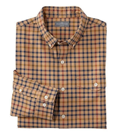 Men's Signature Premium Pima Cotton Oxford Shirt, Long-Sleeve