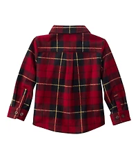 Toddlers' Scotch Plaid Flannel Shirt