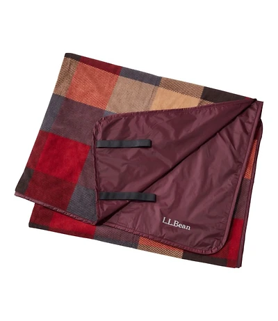 L.L.Bean Waterproof Outdoor Blanket, Plaid