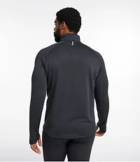 Men's L.L.Bean Midweight Base Layer Crew Top, 1/4 Zip