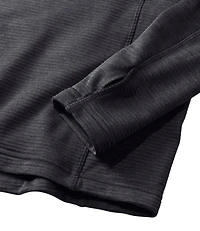 Men's L.L.Bean Midweight Base Layer Crew Top, 1/4 Zip