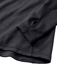 Women's L.L.Bean Midweight Base Layer Crew Top, 1/4 Zip