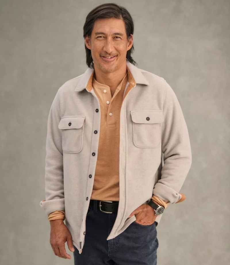 Men's Bean's Mariner Fleece Shirt