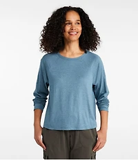Women's Movement Essential Tee, Long-Sleeve Cropped