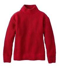 Women's Signature Original Cotton Ribbed Sweater, Mockneck