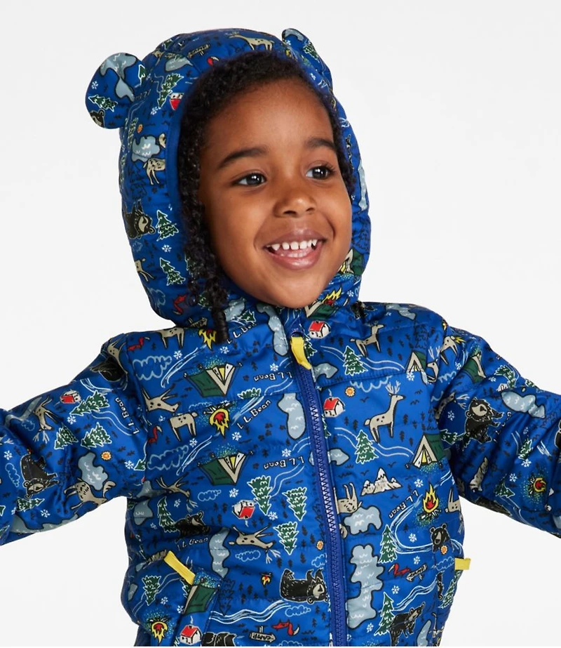 Infants' and Toddlers' Fleece-Lined Insulated Jacket, Print