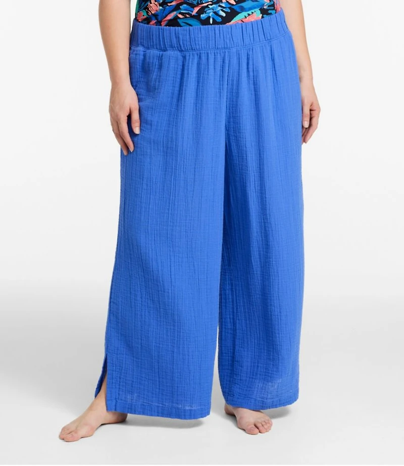 Women's Cloud Gauze Wide-Leg Pants