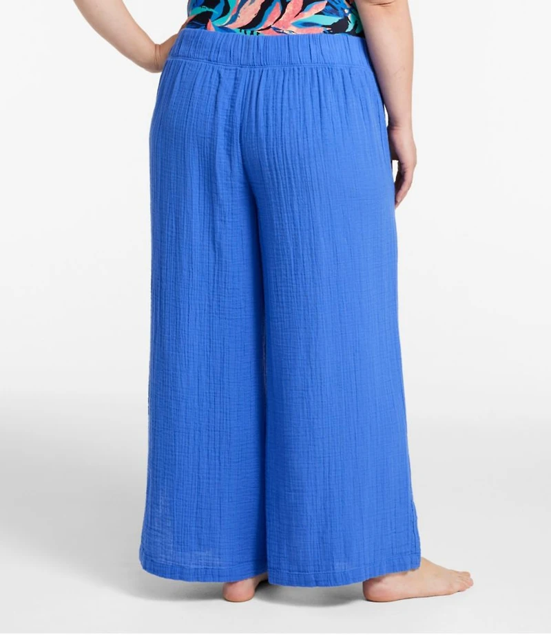Women's Cloud Gauze Wide-Leg Pants