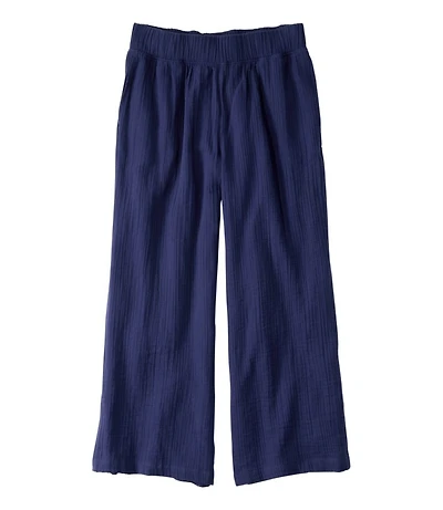 Women's Cloud Gauze Wide-Leg Pants