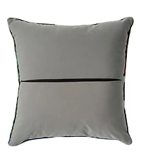 Indoor/Outdoor Hooked Pillow, Camping Trip