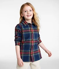 Kids' Scotch Plaid Flannel Shirt