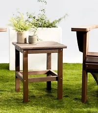 Recycled Poly Lumber Square Side Table