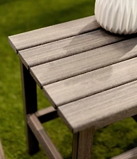 Recycled Poly Lumber Square Side Table