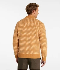 Men's Bean's Classic Ragg Wool Henley Sweater, Bird's-Eye