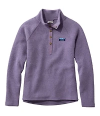 Women's Lakewashed Double-Knit Quarter-Snap