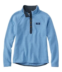 Women's Lakewashed Double-Knit Quarter-Snap