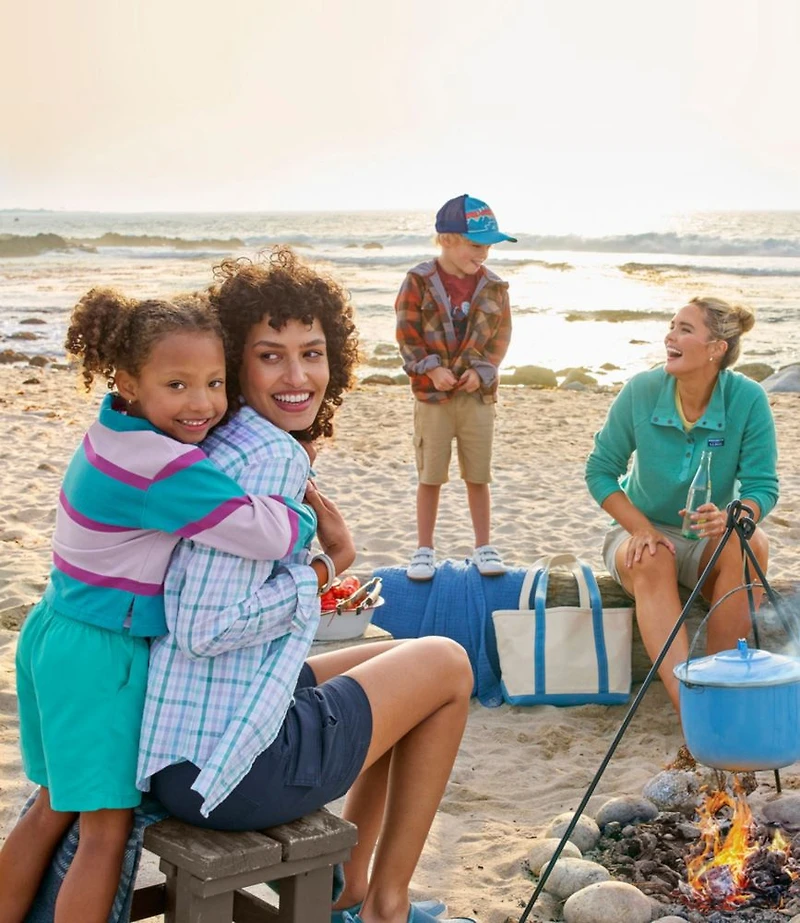 Women's Lakewashed Double-Knit Quarter-Snap