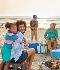 Women's Lakewashed Double-Knit Quarter-Snap