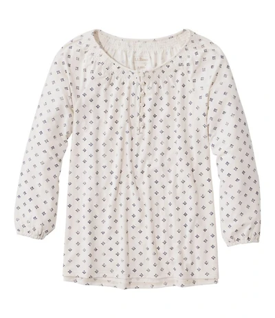 Women's Camden Hills Tee, Three-Quarter-Sleeve Print