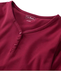 Women's L.L.Bean V-Neck Henley