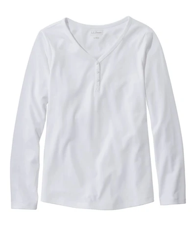 Women's L.L.Bean V-Neck Henley
