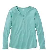 Women's L.L.Bean V-Neck Henley