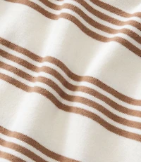 Women's L.L.Bean V-Neck Henley, Long-Sleeve Stripe