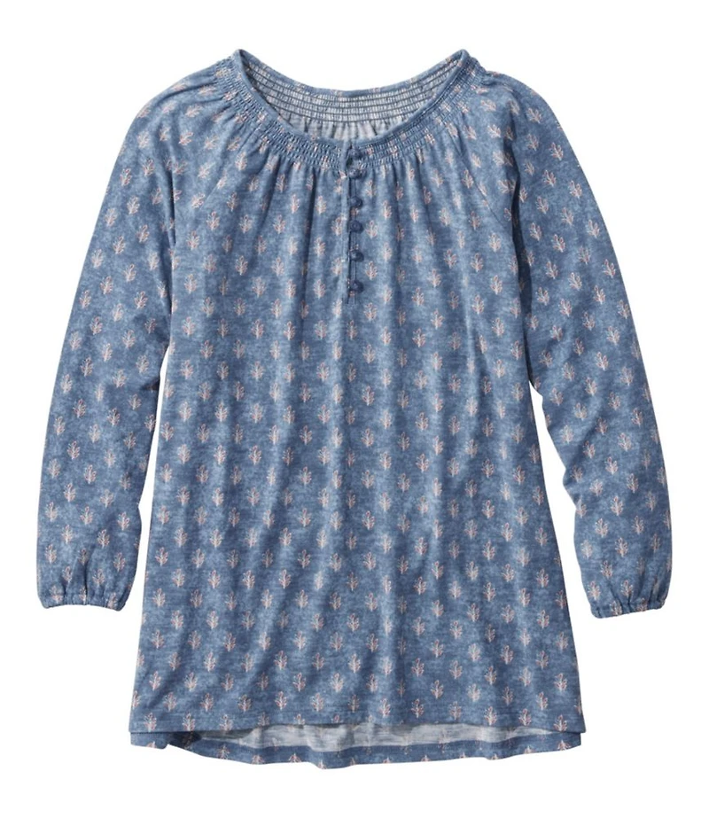 Women's Camden Hills Tee, Three-Quarter-Sleeve Print