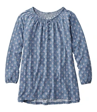 Women's Camden Hills Tee, Three-Quarter-Sleeve Print