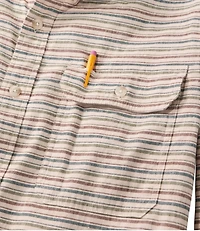 Men's Stonecoast Hemp Shirt, Long-Sleeve, Slightly Fitted Untucked Fit, Stripe