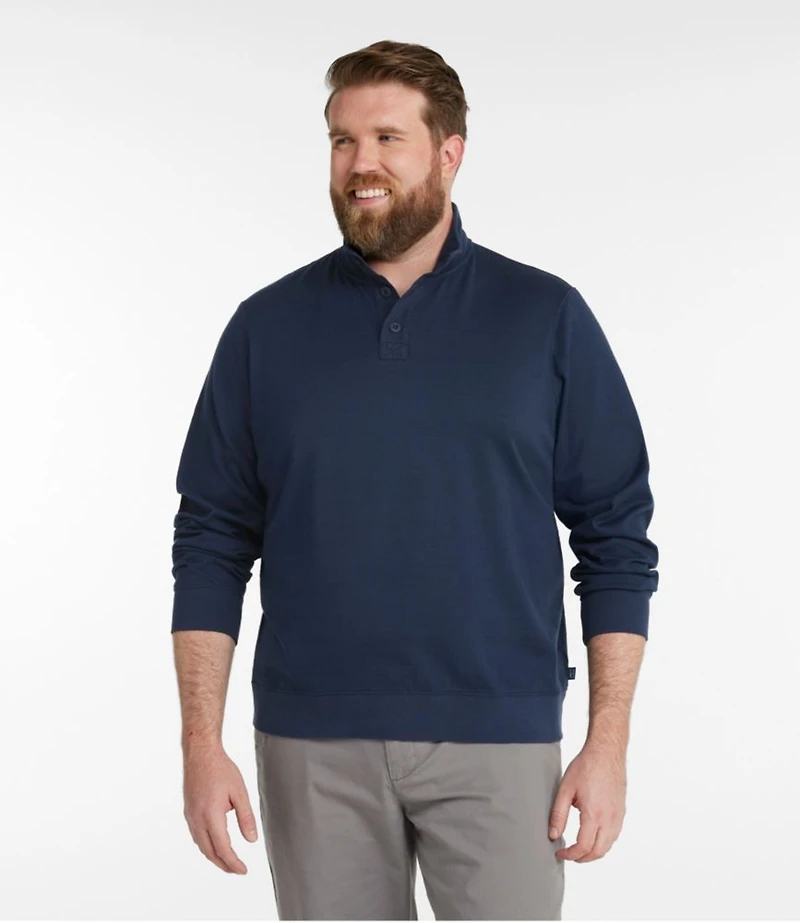 Men's Bean's Vintage Soft Rugby, Mockneck