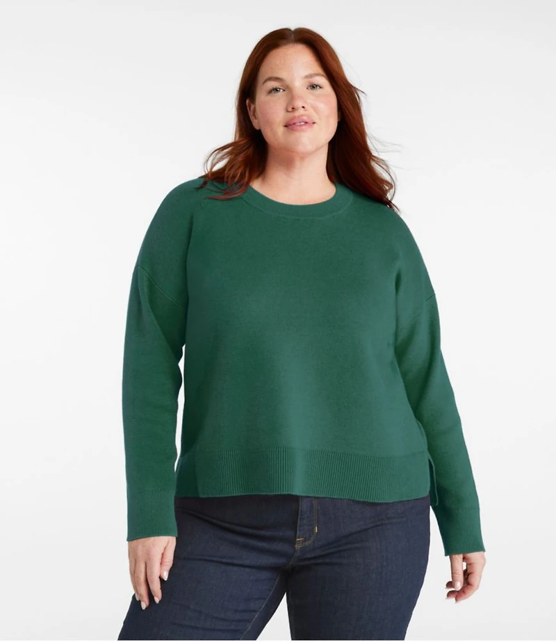 Women's Wicked Soft Cotton/Cashmere Crewneck Sweater