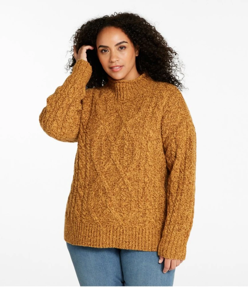 Women's 1912 Heritage Wool Blend Mockneck Sweater