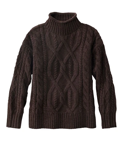 Women's 1912 Heritage Wool Blend Mockneck Sweater
