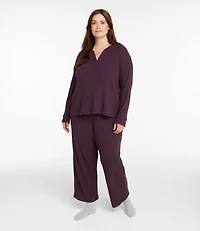 Women's Soft Waffle Sleep Set
