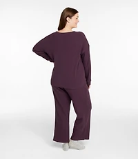 Women's Soft Waffle Sleep Set